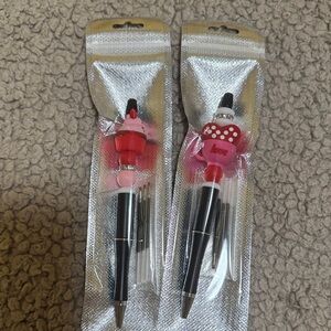 2 Valentine’s Day Silicone Pens